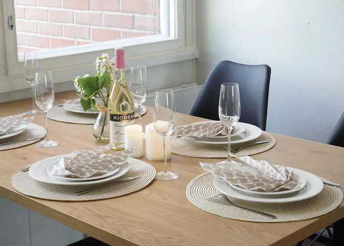 Near Santa Village With Terrace And Free Parking *